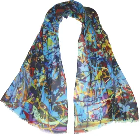 Jumper Maybach X FRAAS "Taffy Galaxy Whew" Recycled Polyester Scarf