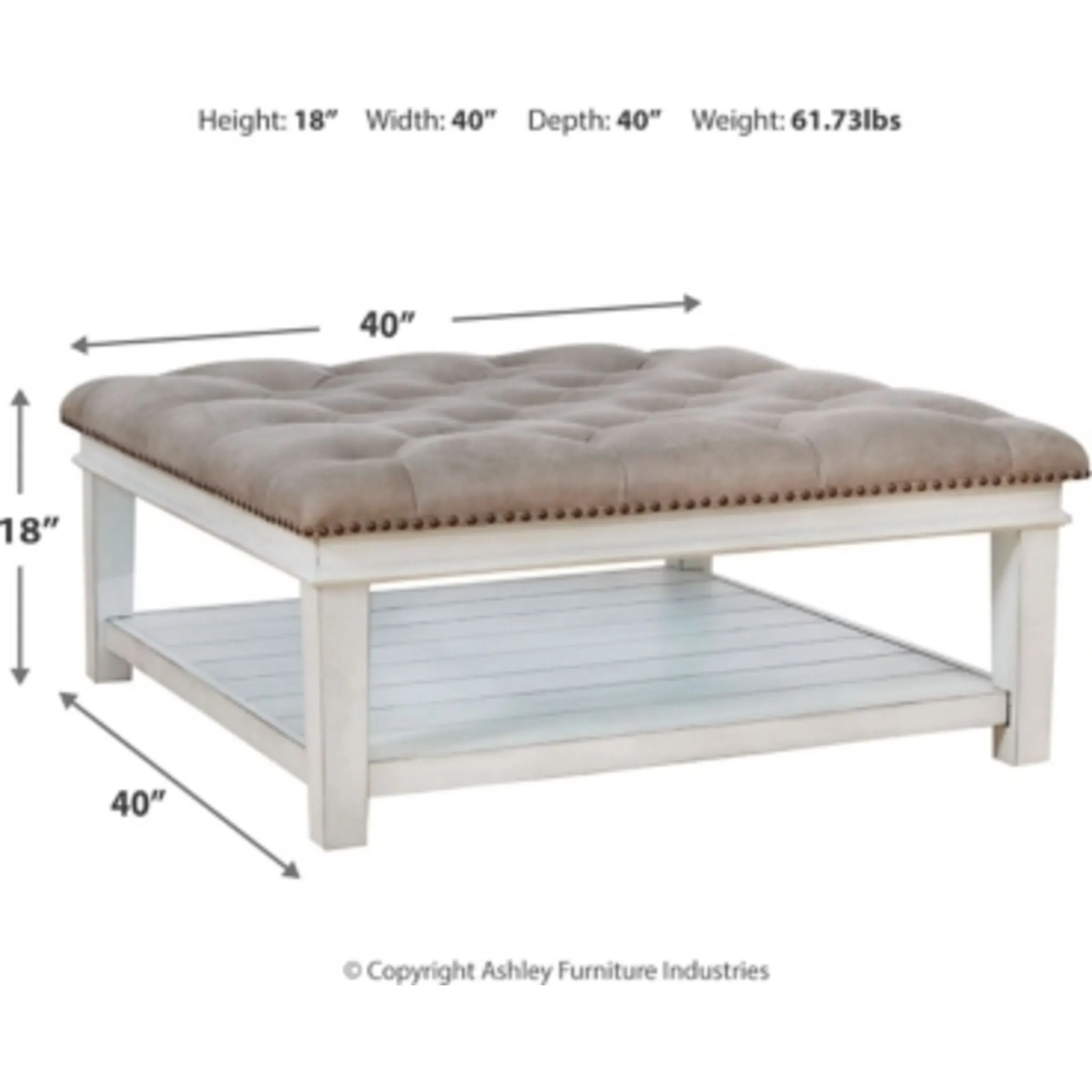 Kanwyn Ottoman Coffee Table