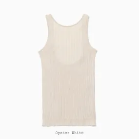 Knit Rib Tank  [ Classic ] Supima Cotton