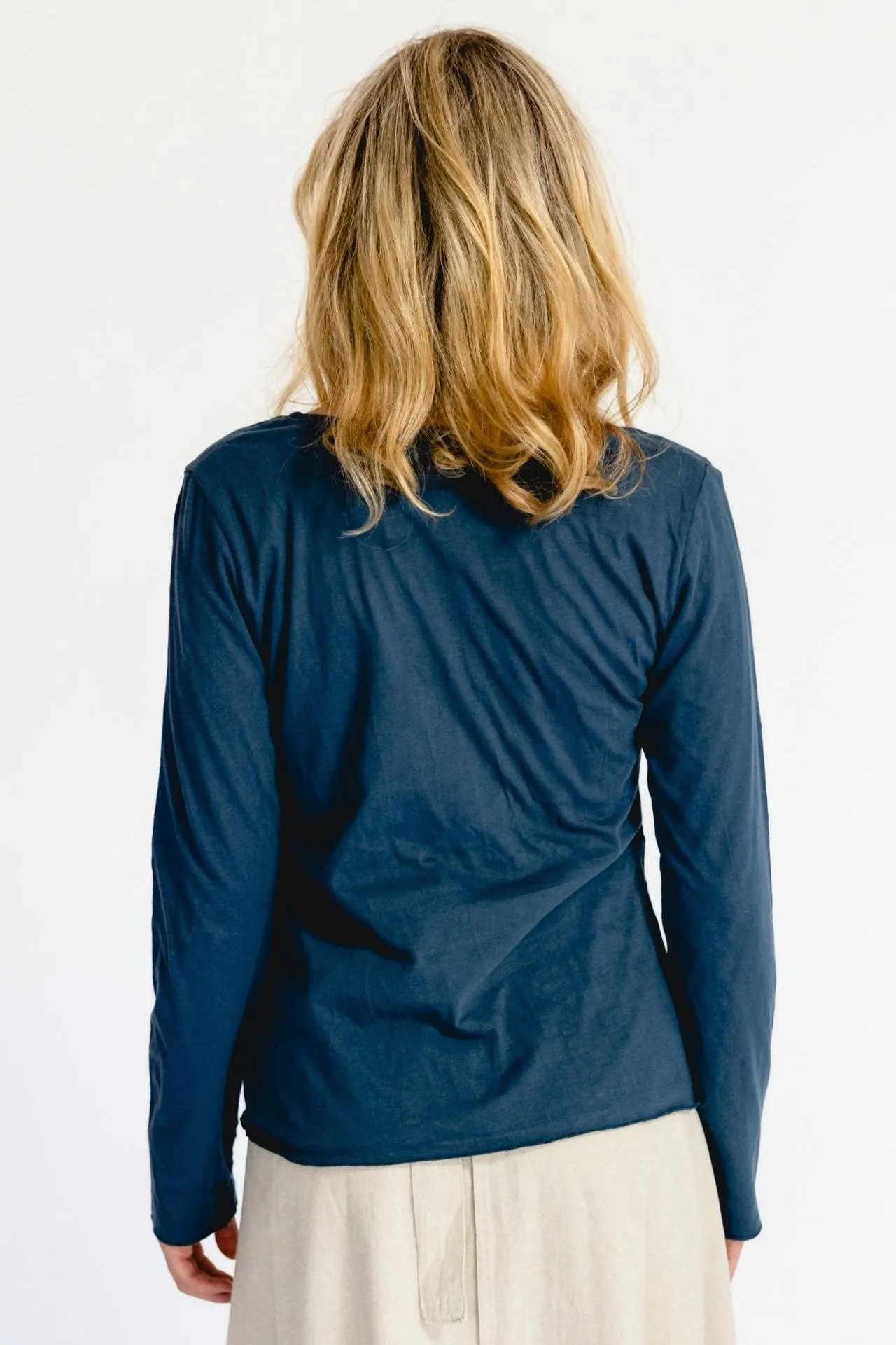 Kora Reversible Top - Cobalt