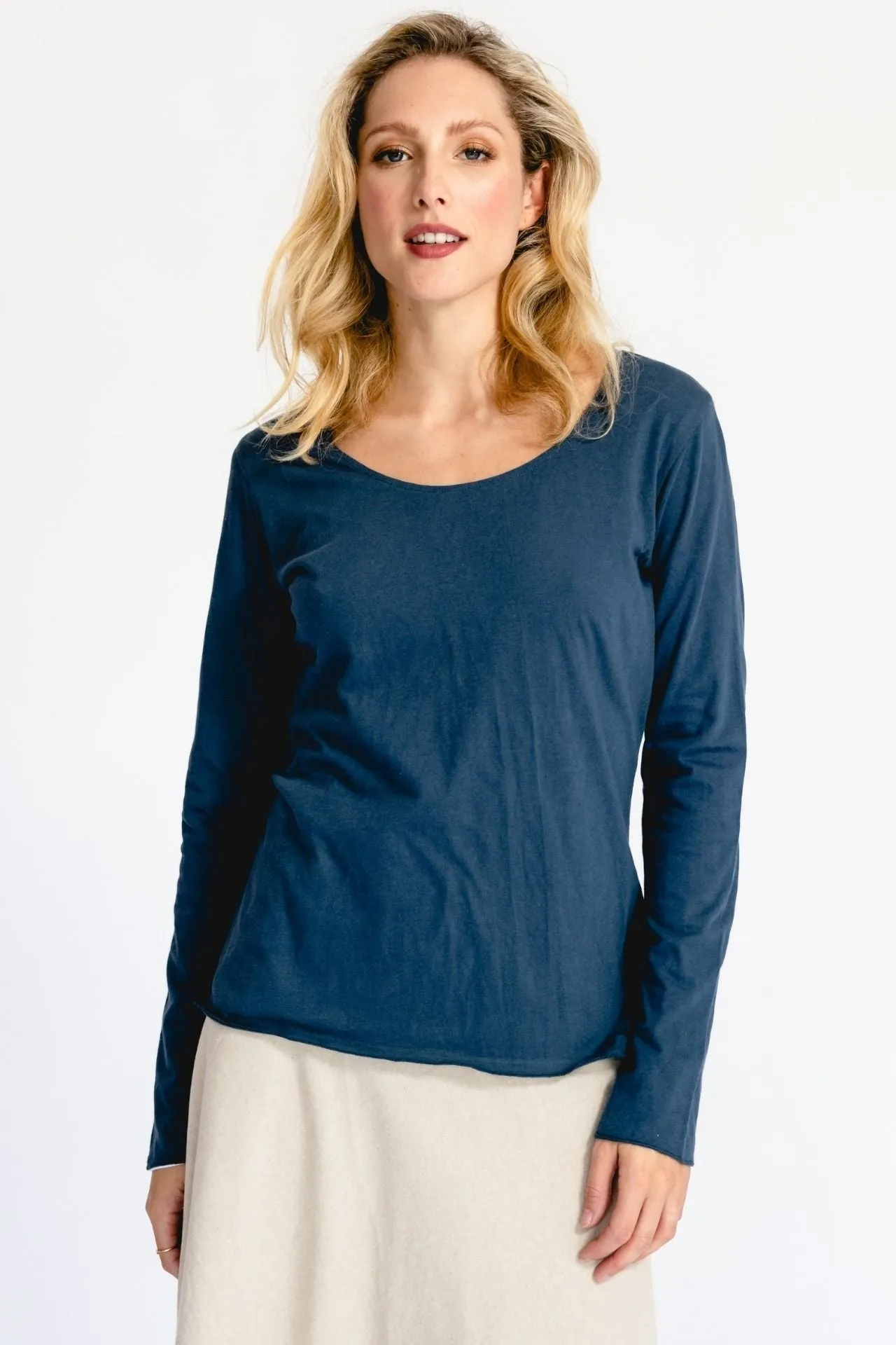 Kora Reversible Top - Cobalt