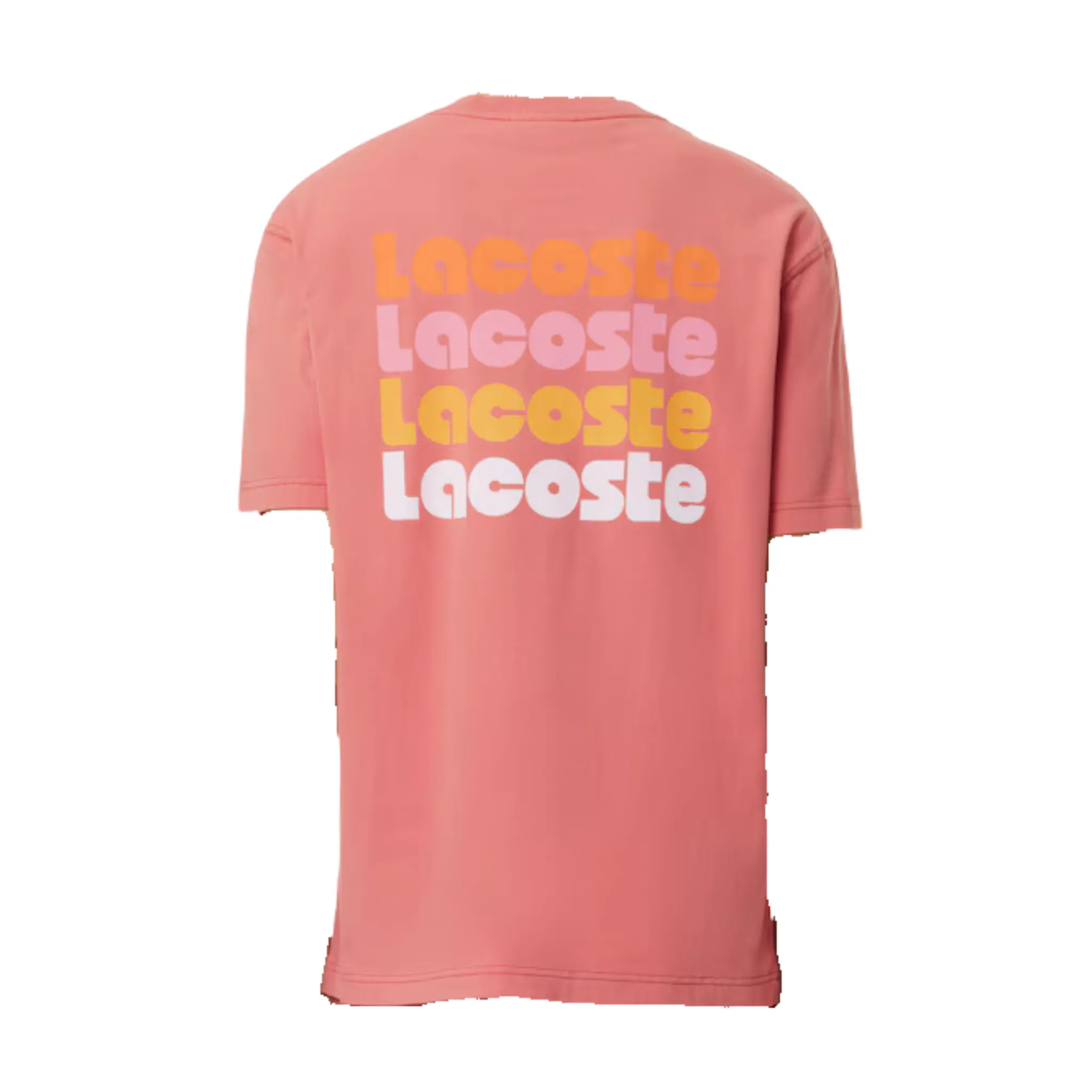 Lacoste Washed Effect T-Shirt (Pink) - TH7544