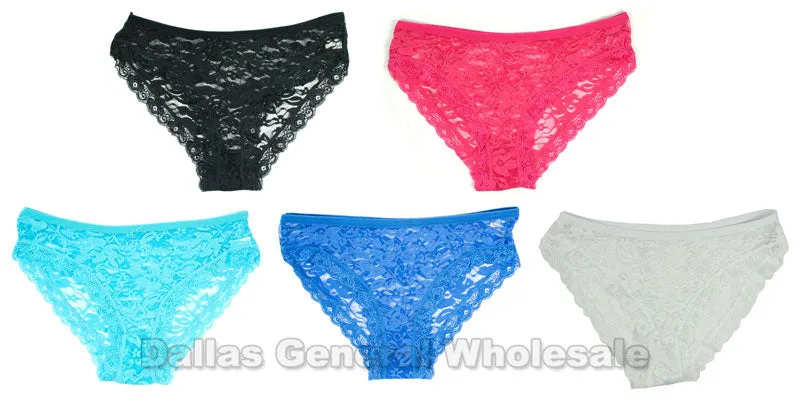 Ladies Sexy Lace Panties Wholesale