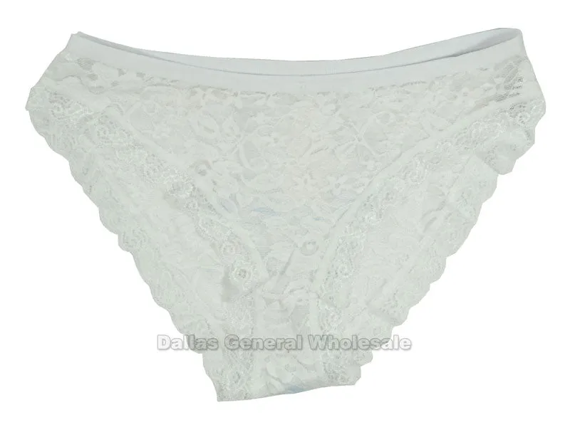 Ladies Sexy Lace Panties Wholesale