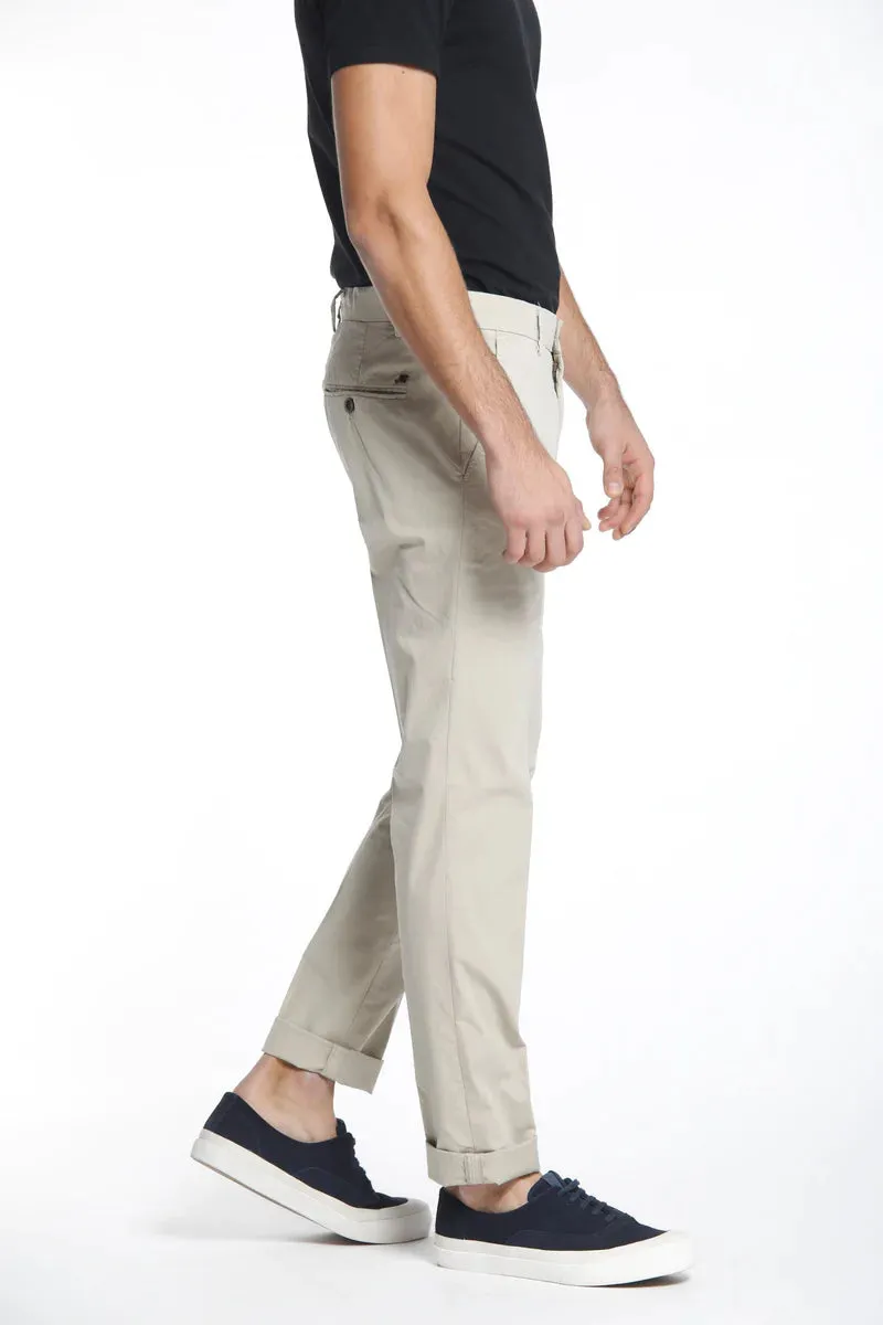 Light Beige Chino Gaberdine Stretch - Mason's