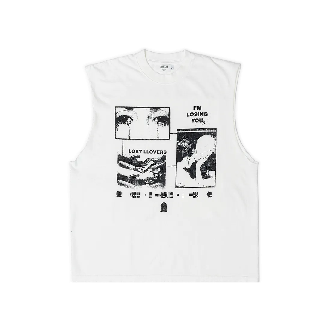 Lost LLovers Tank (White)