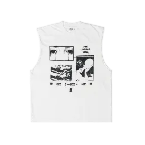 Lost LLovers Tank (White)