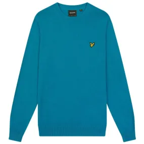 Lyle & Scott Brand Logo Leisure Blue Jumper