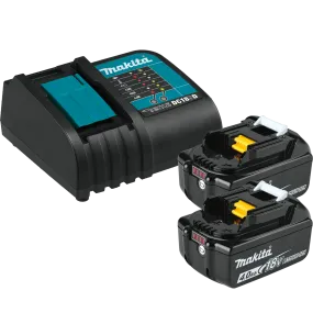 Makita BL1840BSC2 18V LXT Two Battery and Charger Starter Pack