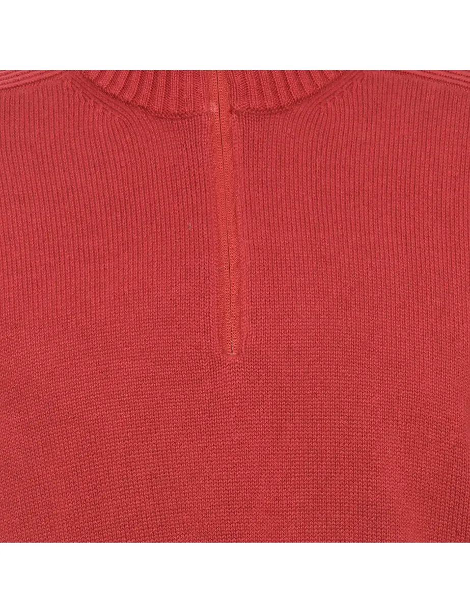 Maroon Eddie Bauer Jumper - M