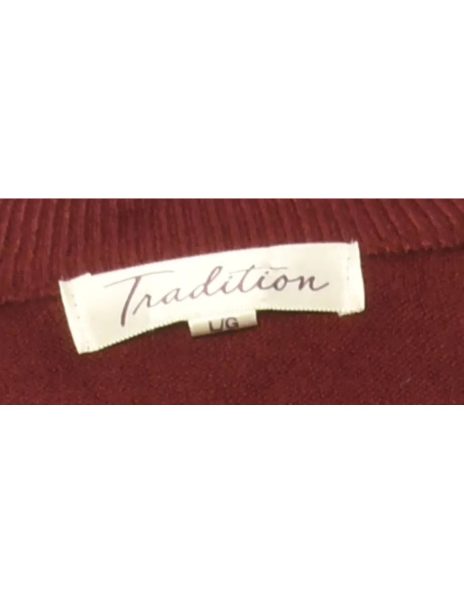 Maroon Traditions Jumper - L