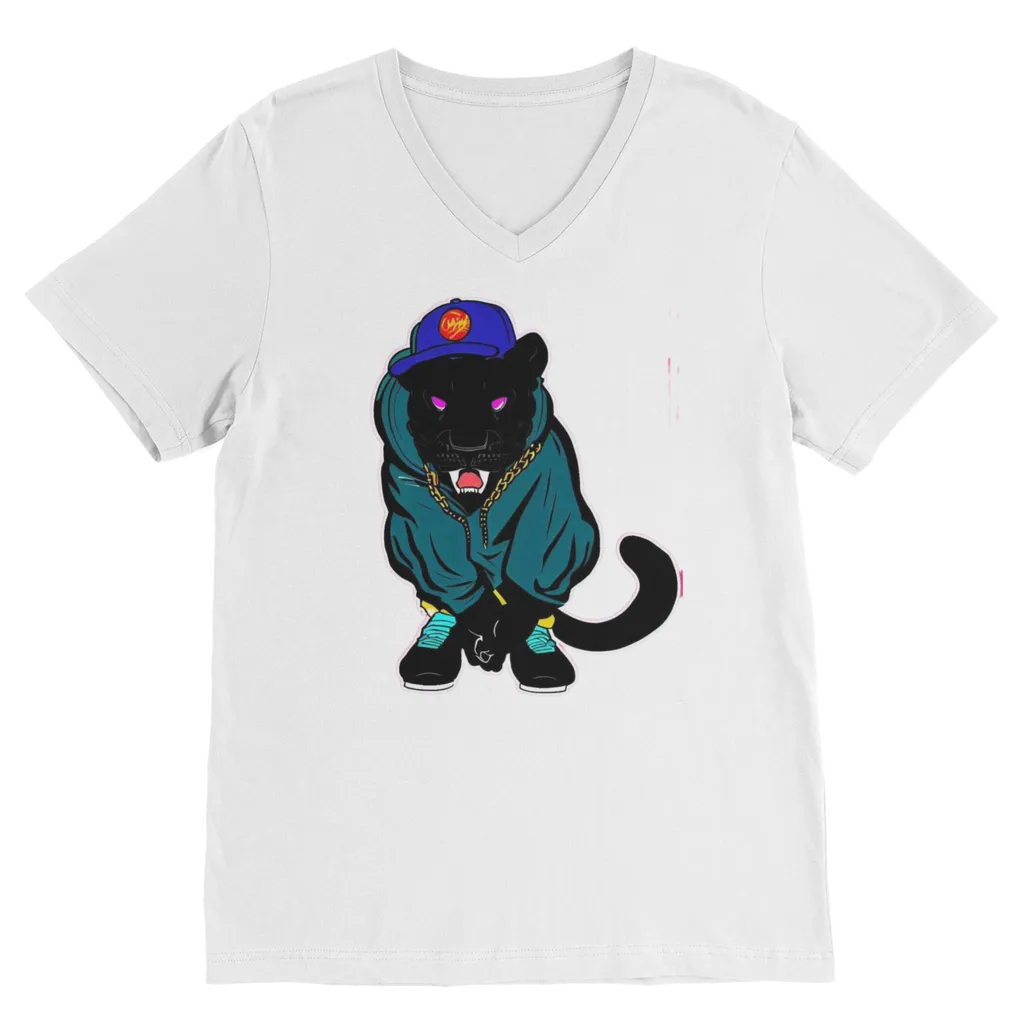 McGregor Clan- Drip Panther Classic V-Neck T-Shirt