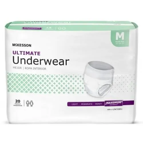 McKesson Adult Pull Up Underwear, Ultimate