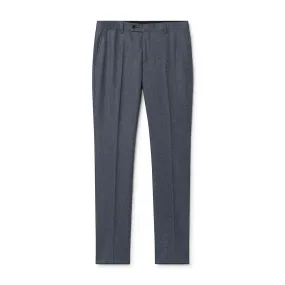 Men's Hackett, Brushed Birdseye Trousers in Blue