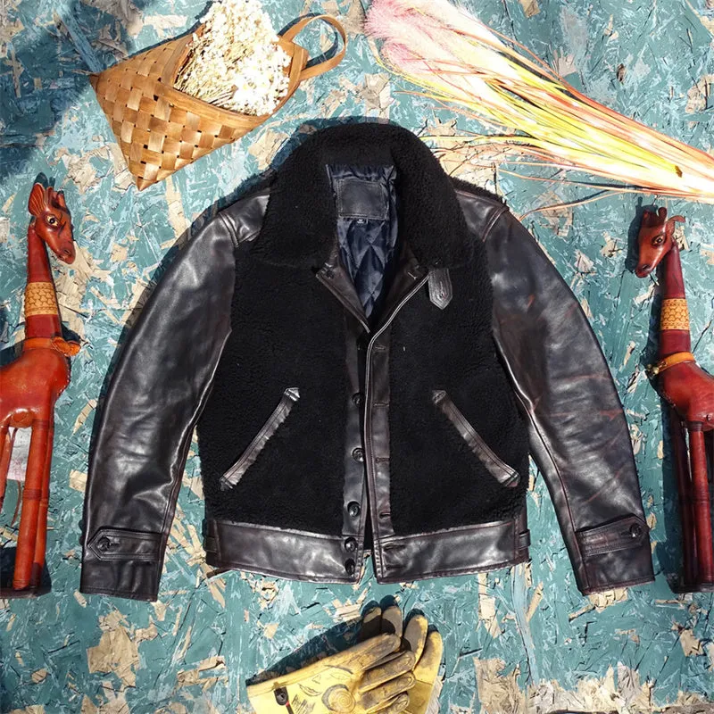 Men's Leather Grizzly Jacket