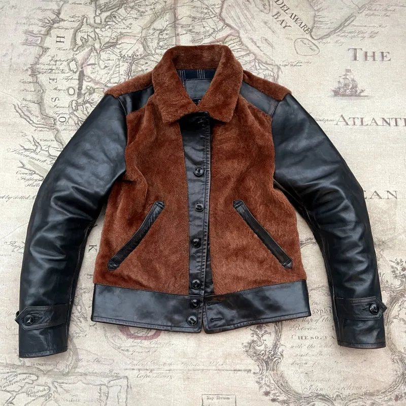 Men's Leather Grizzly Jacket