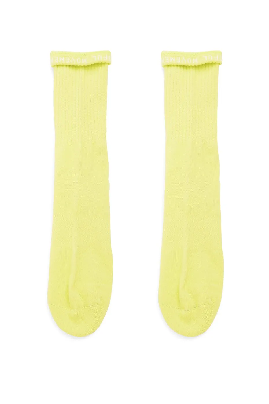 Men's Traverse Sock - Neon Shock Yellow/White