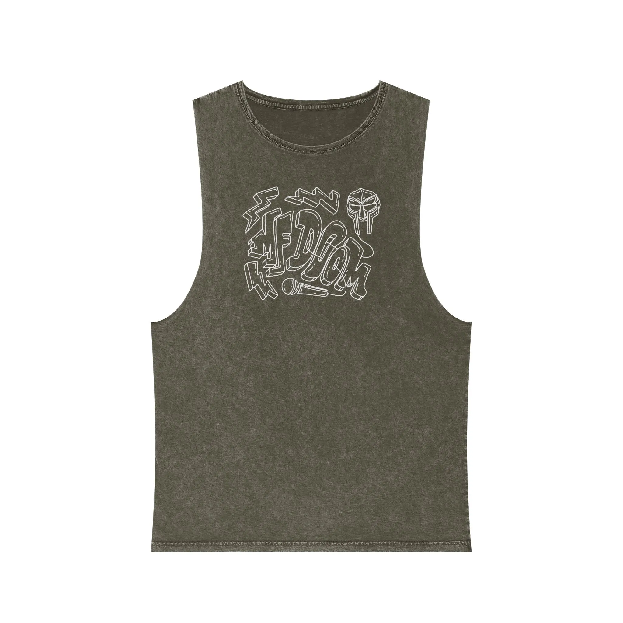 MF Doom- Stonewash Tank Top - Unisex