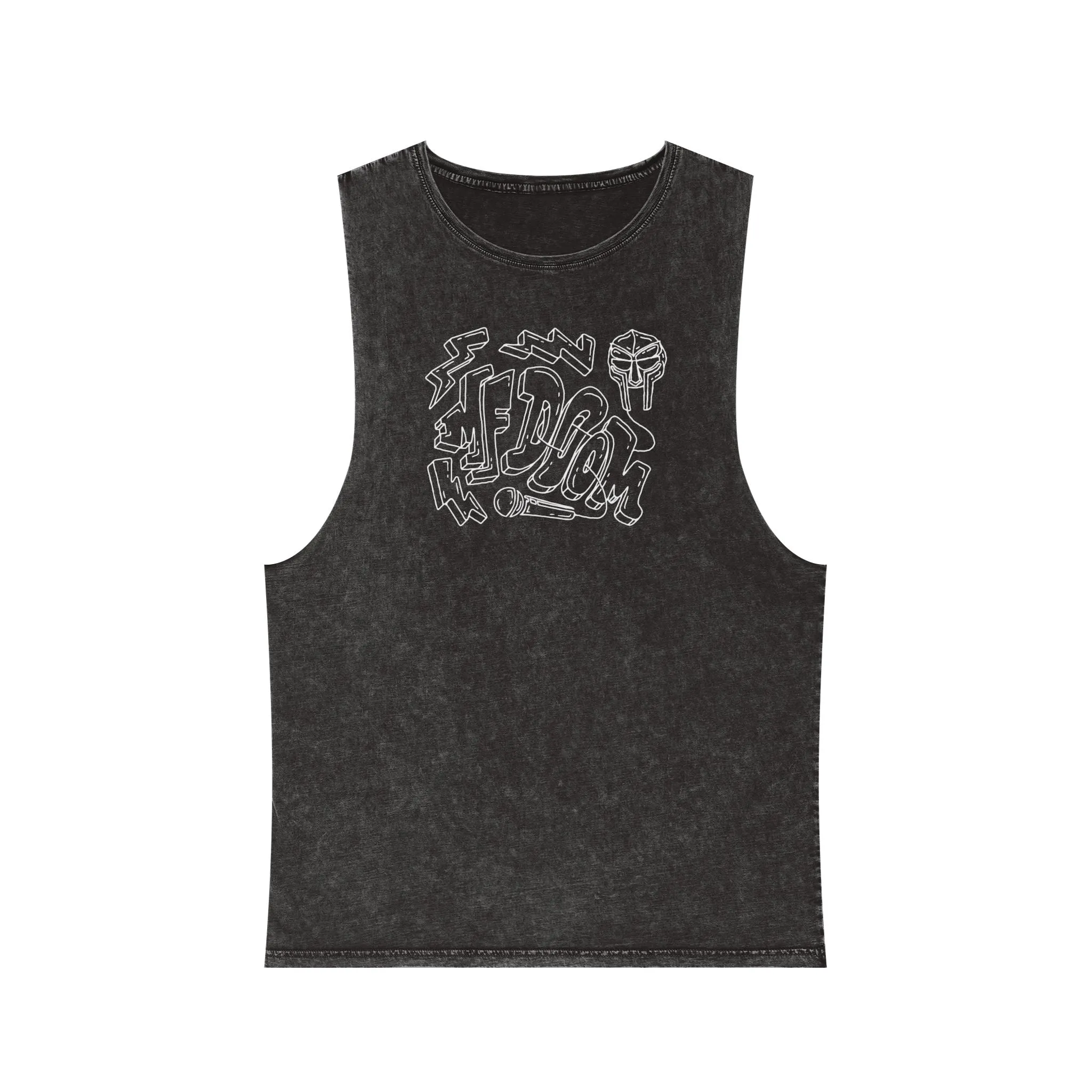 MF Doom- Stonewash Tank Top - Unisex