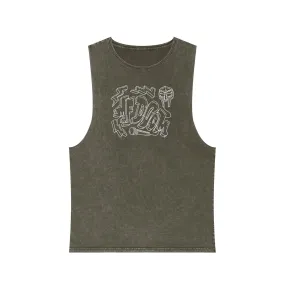 MF Doom- Stonewash Tank Top - Unisex