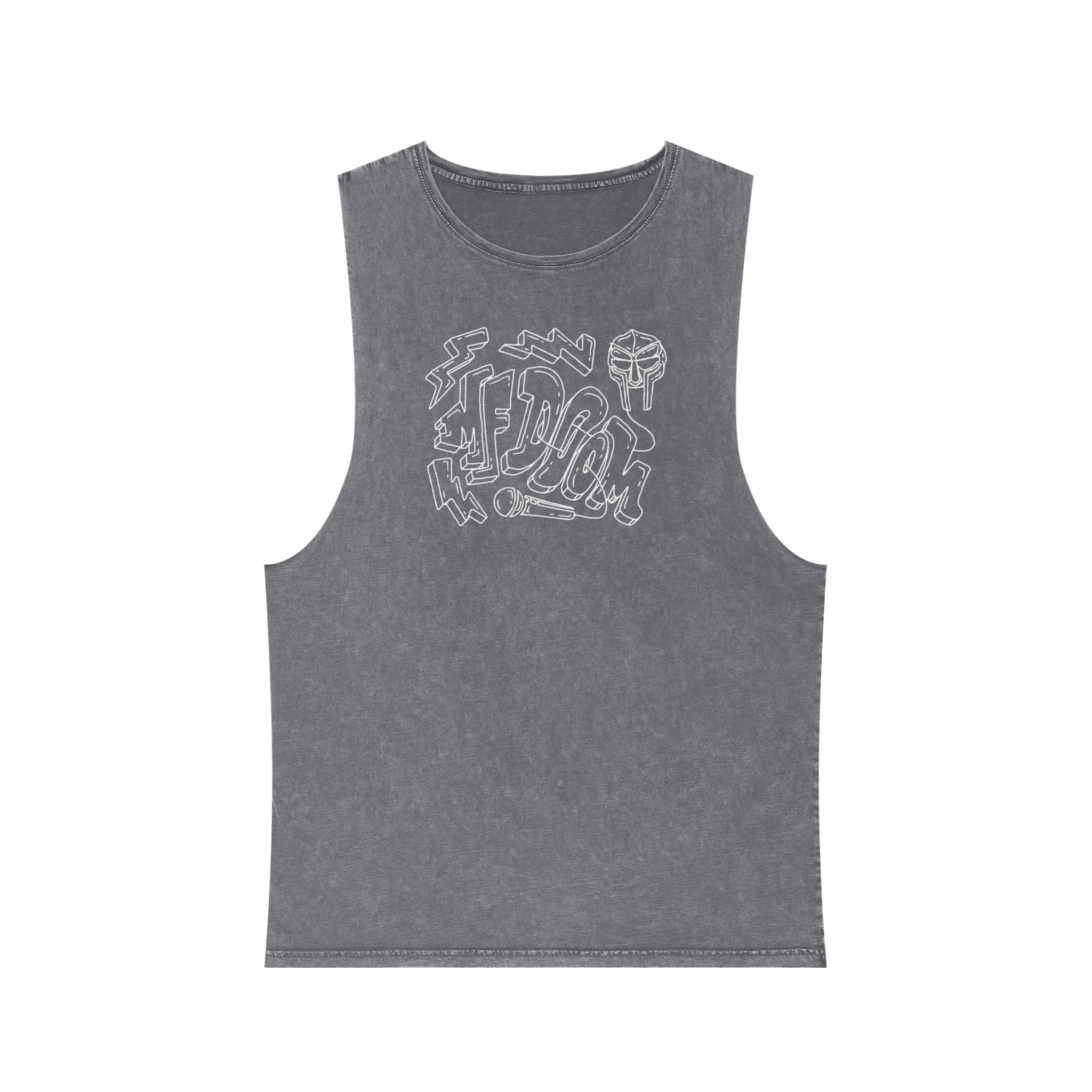 MF Doom- Stonewash Tank Top - Unisex