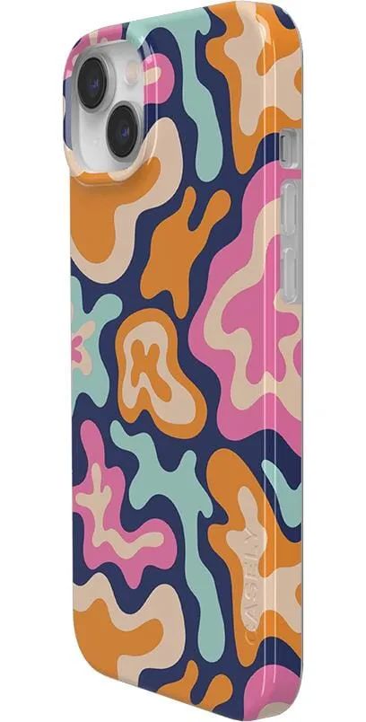 Midnight Color Splash | Abstract Retro Case