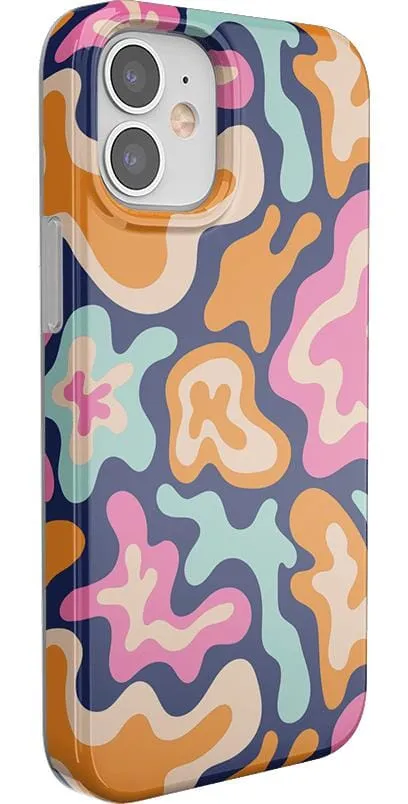 Midnight Color Splash | Abstract Retro Case