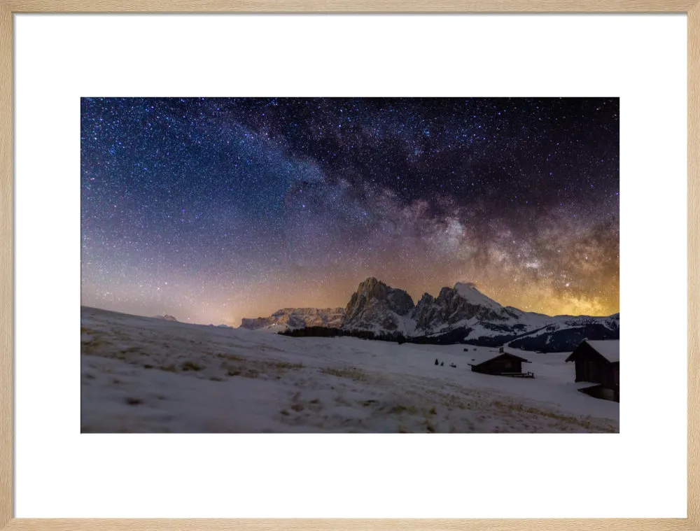 Milky Way Above Alpe Di Siusi/Dolomites