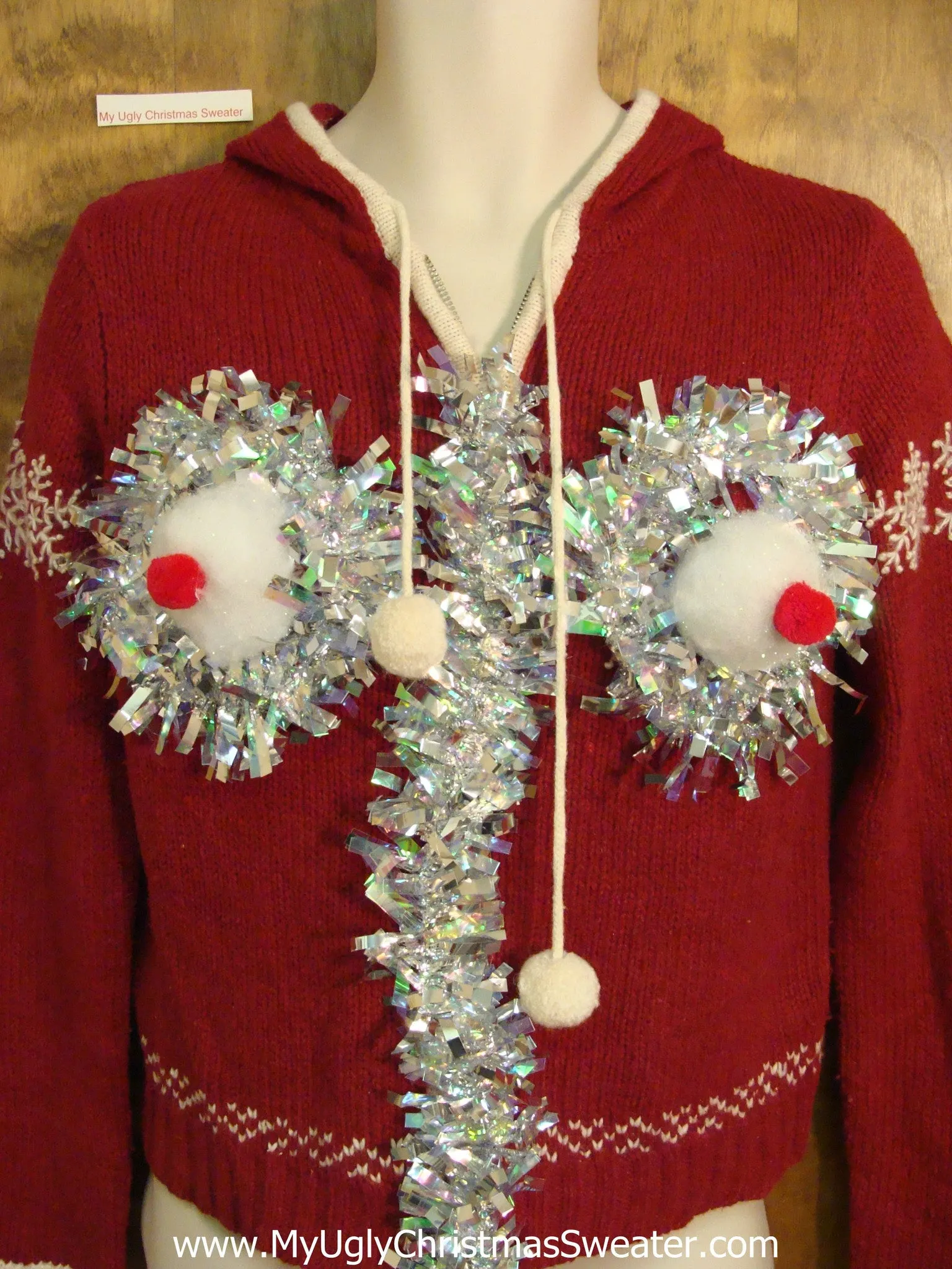 Naughty Funny Christmas Jumper Sweater