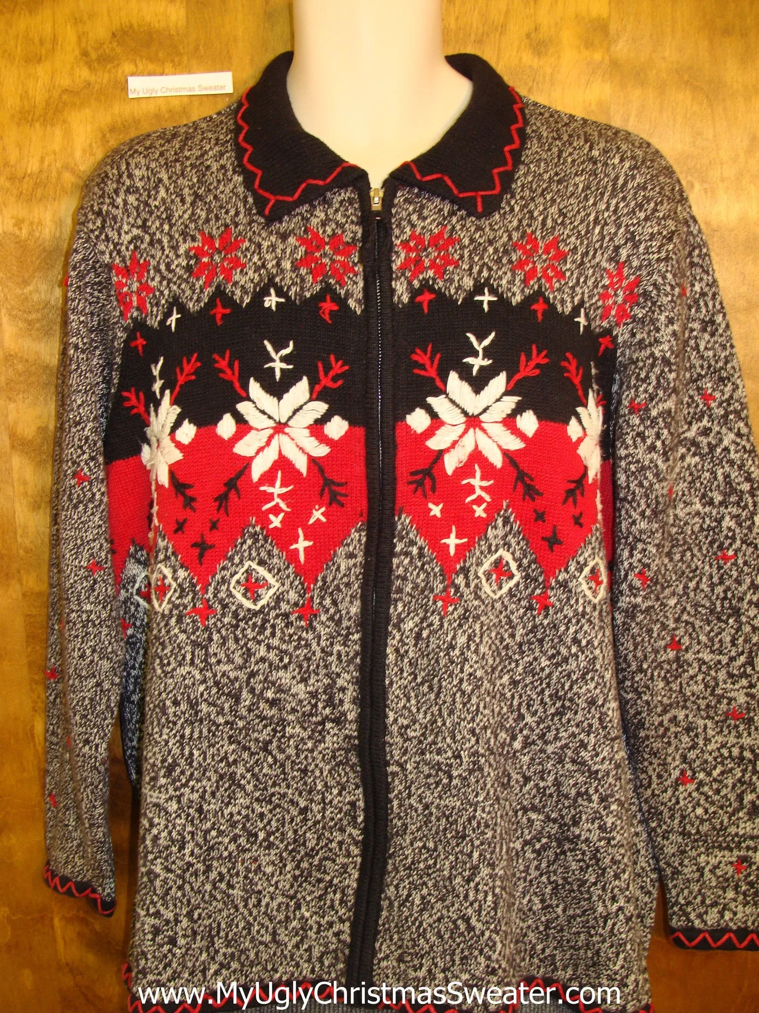 Nordic Snowflakes Ugliest Christmas Sweater