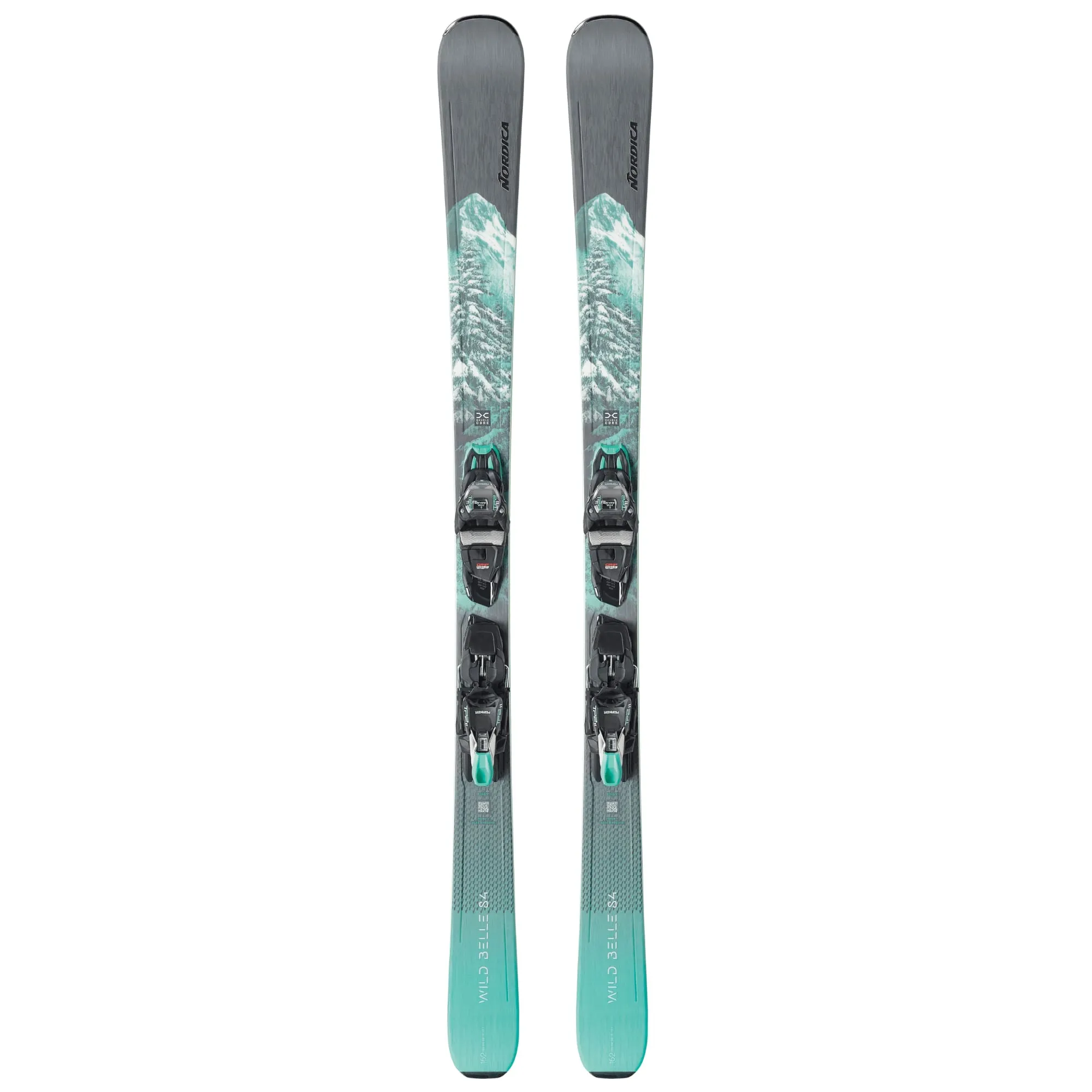 Nordica Wild Belle DC 84 Womens Skis with TP2 Light 11 FDT Bindings