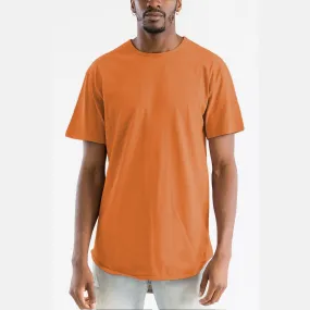 Orange Classic Scallop Tee