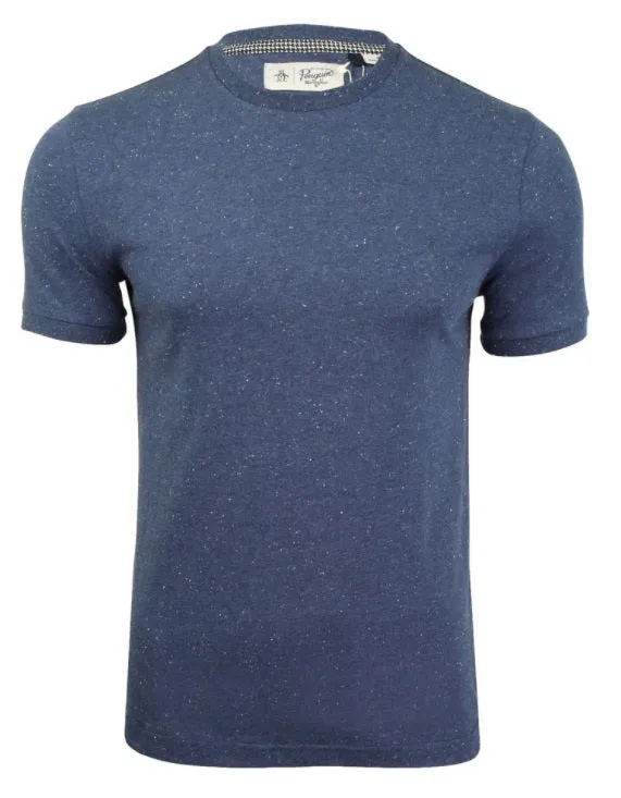 Original Penguin Nep Short Sleeve T-Shirt - 425 Vintage Indigo