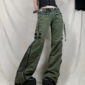 Pants Gothic Punk Baggy Vintage