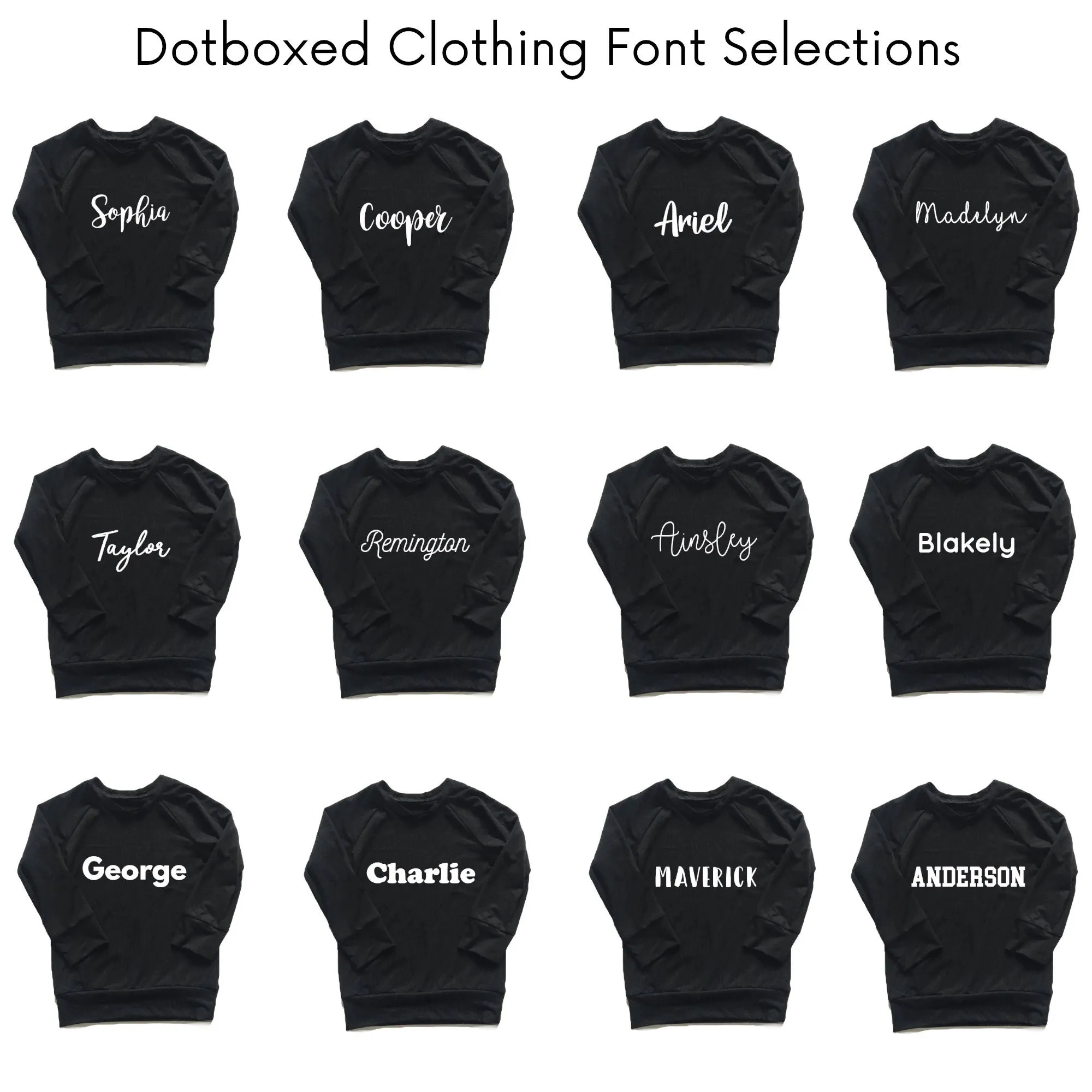 Personalized Name Shirt - DARK GREY