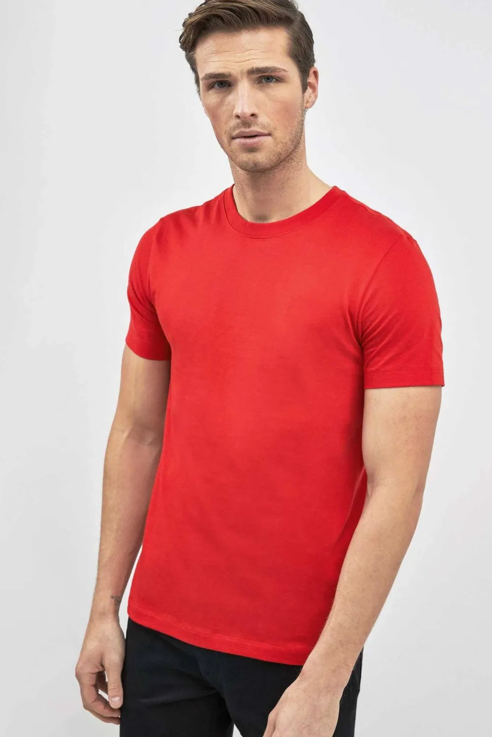 Polo Republica Men's Essentials Combed Cotton Short Sleeve Tee Shirt