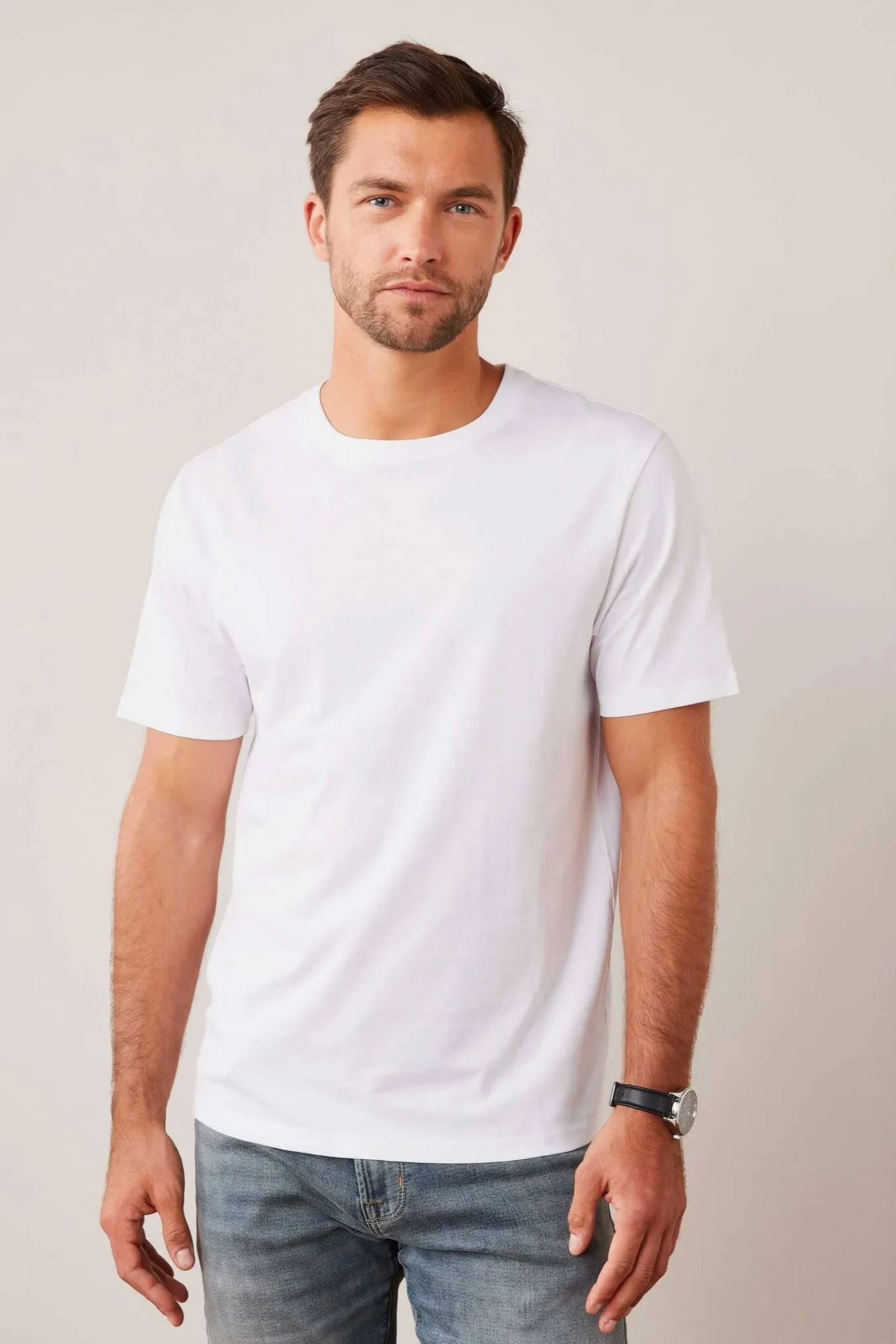 Polo Republica Men's Essentials Combed Cotton Short Sleeve Tee Shirt