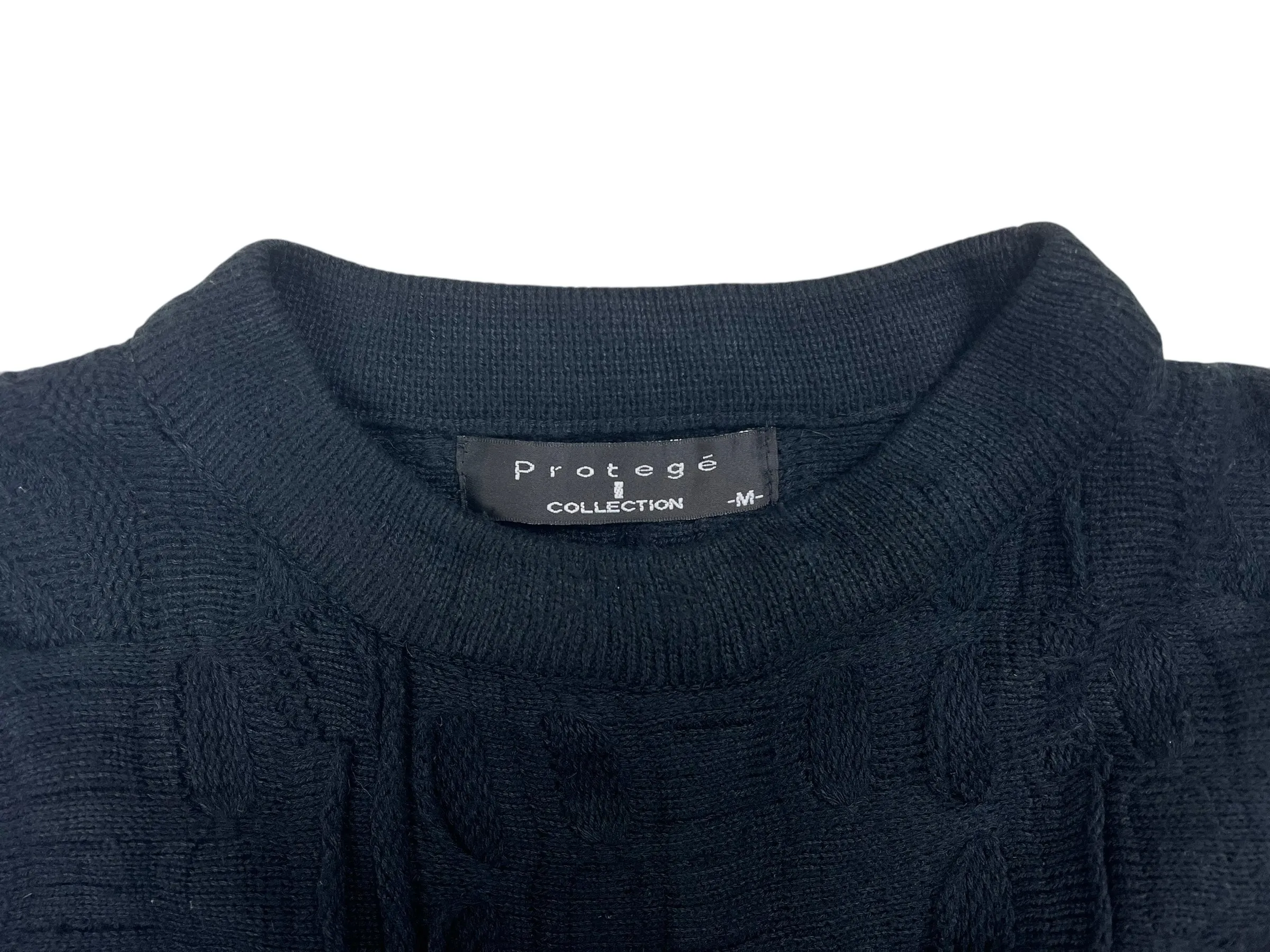 Protegé 90s 3D knit jumper