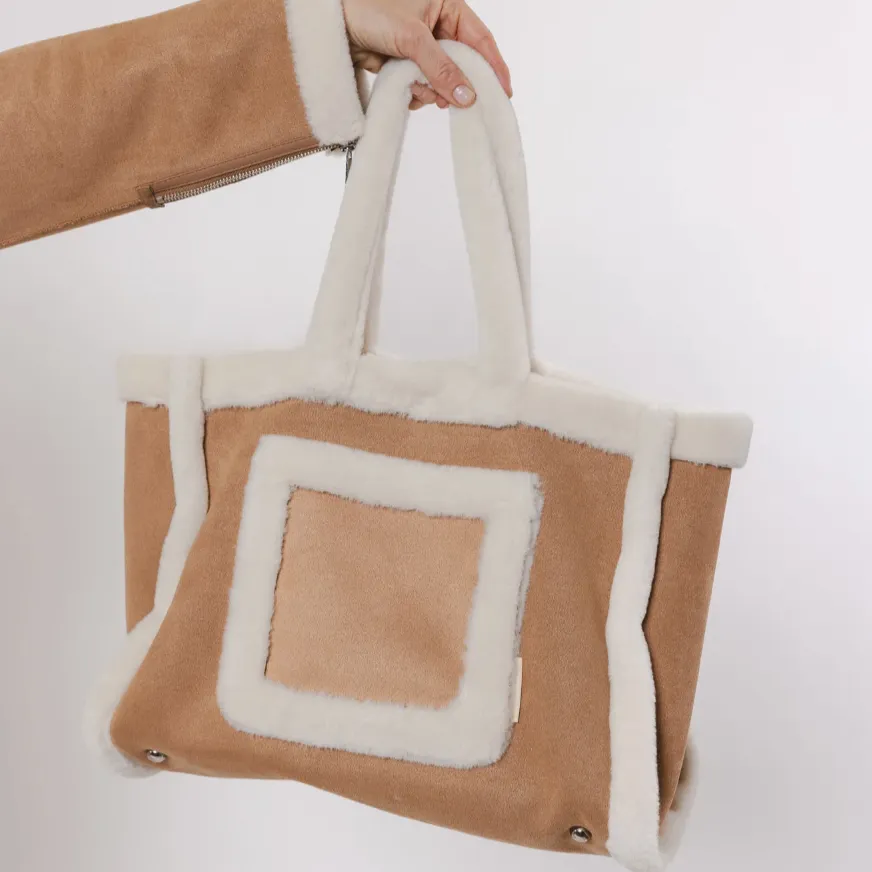 Rino & Pelle Danu Twig/Birch Big Shopper