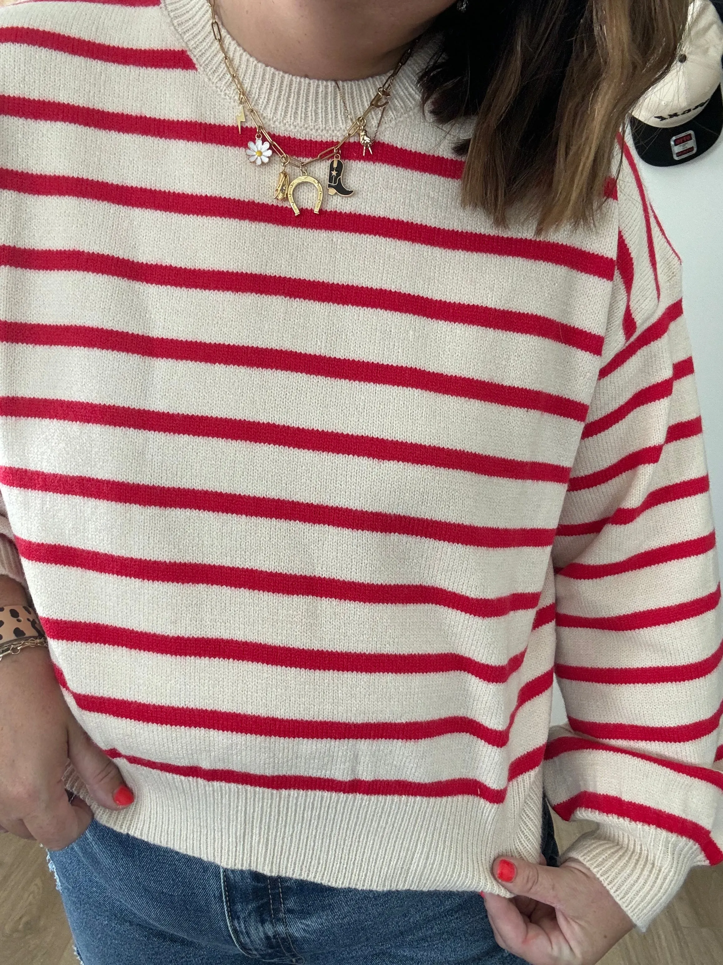 RUBY STRIPED SWEATER