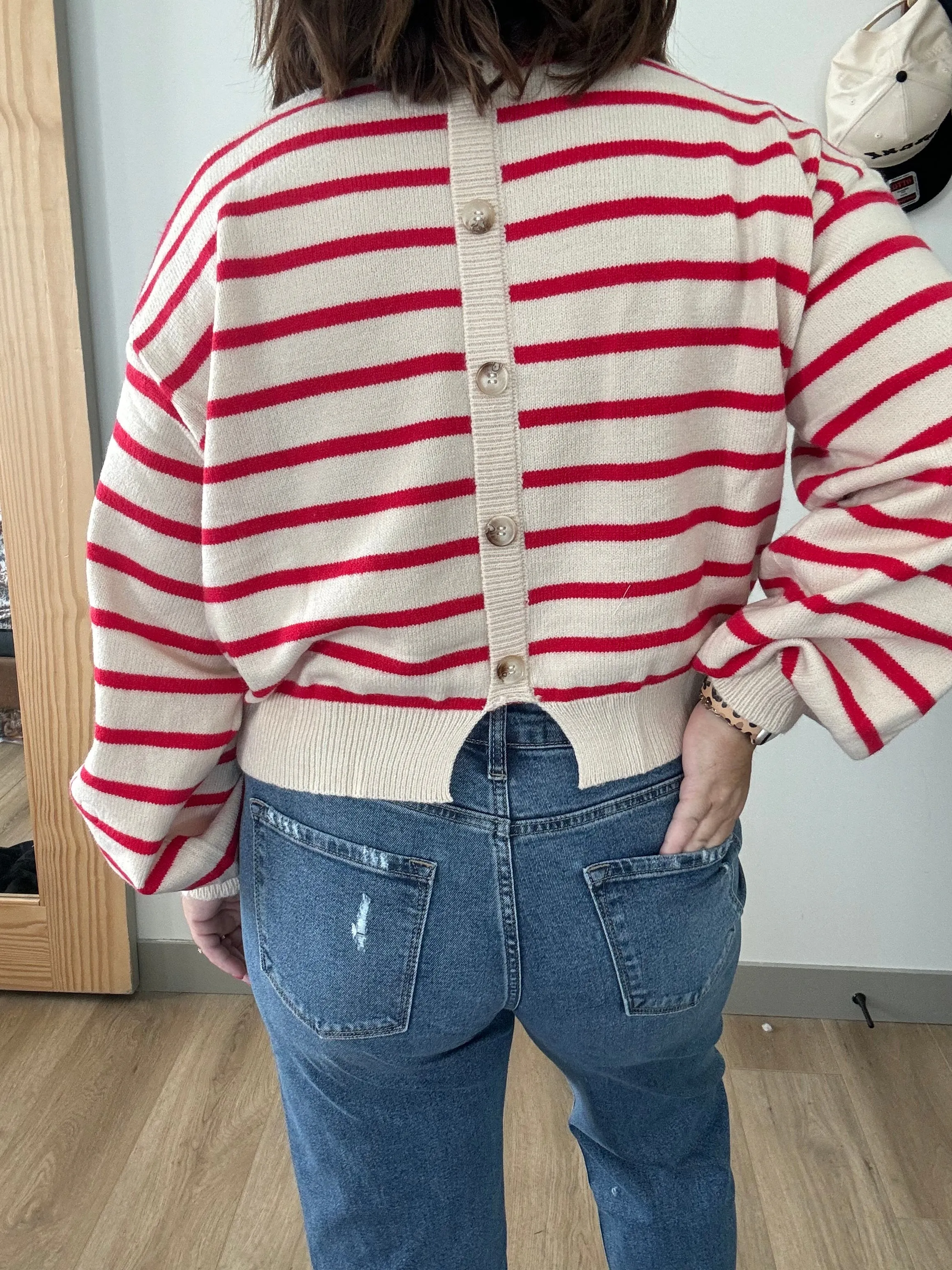 RUBY STRIPED SWEATER