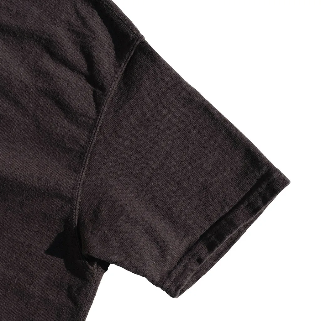 Samurai Jeans SJST-SC02 Organic Cotton Henley (Black)