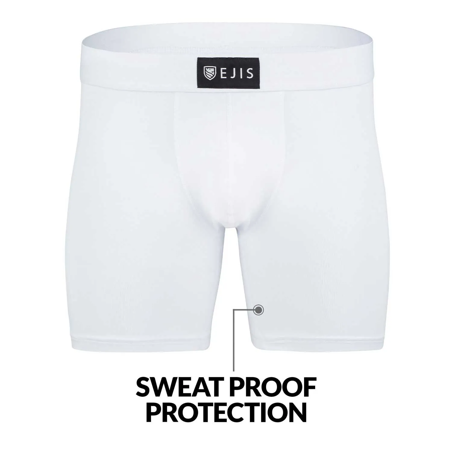 Sweat Proof Men's Boxer Briefs with Pouch