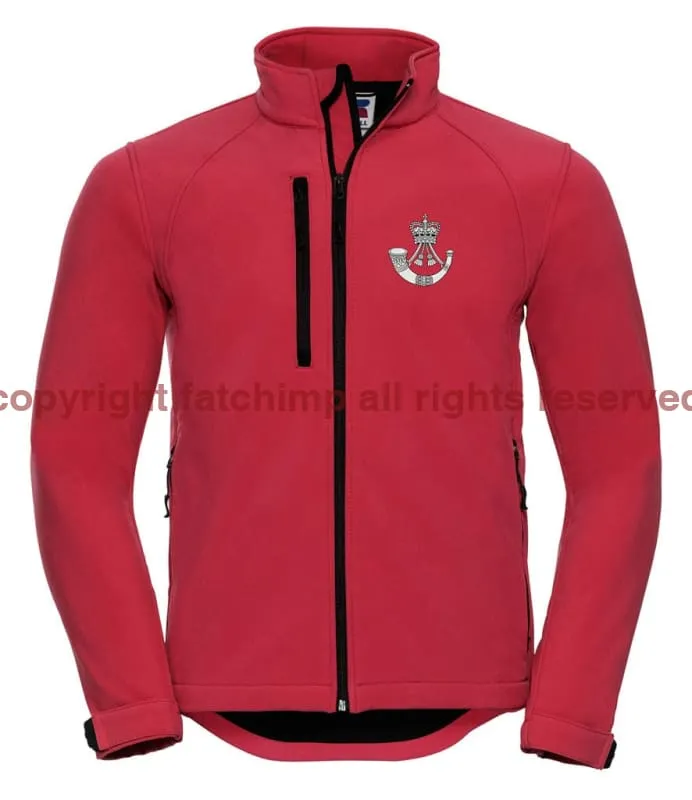 The Rifles Regiment Embroidered 3 Layer Softshell Jacket