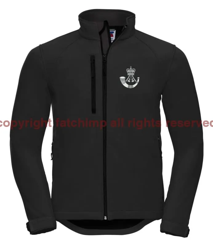 The Rifles Regiment Embroidered 3 Layer Softshell Jacket