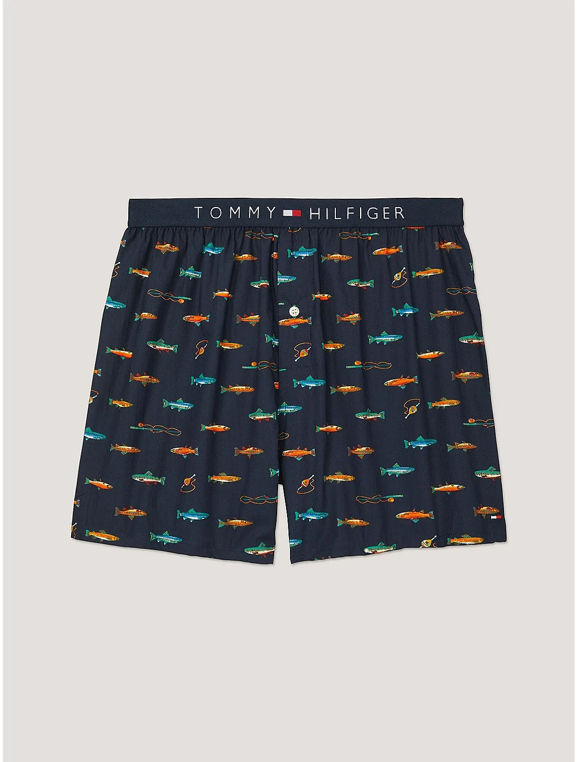 Tommy Hilfiger Men's Regular Fit Fashion Woven Boxer