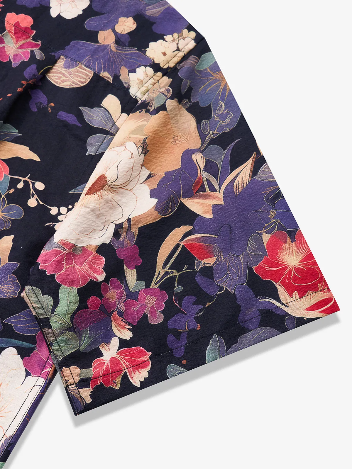 Ukiyo-Hawaiian Style Fusion Shirt