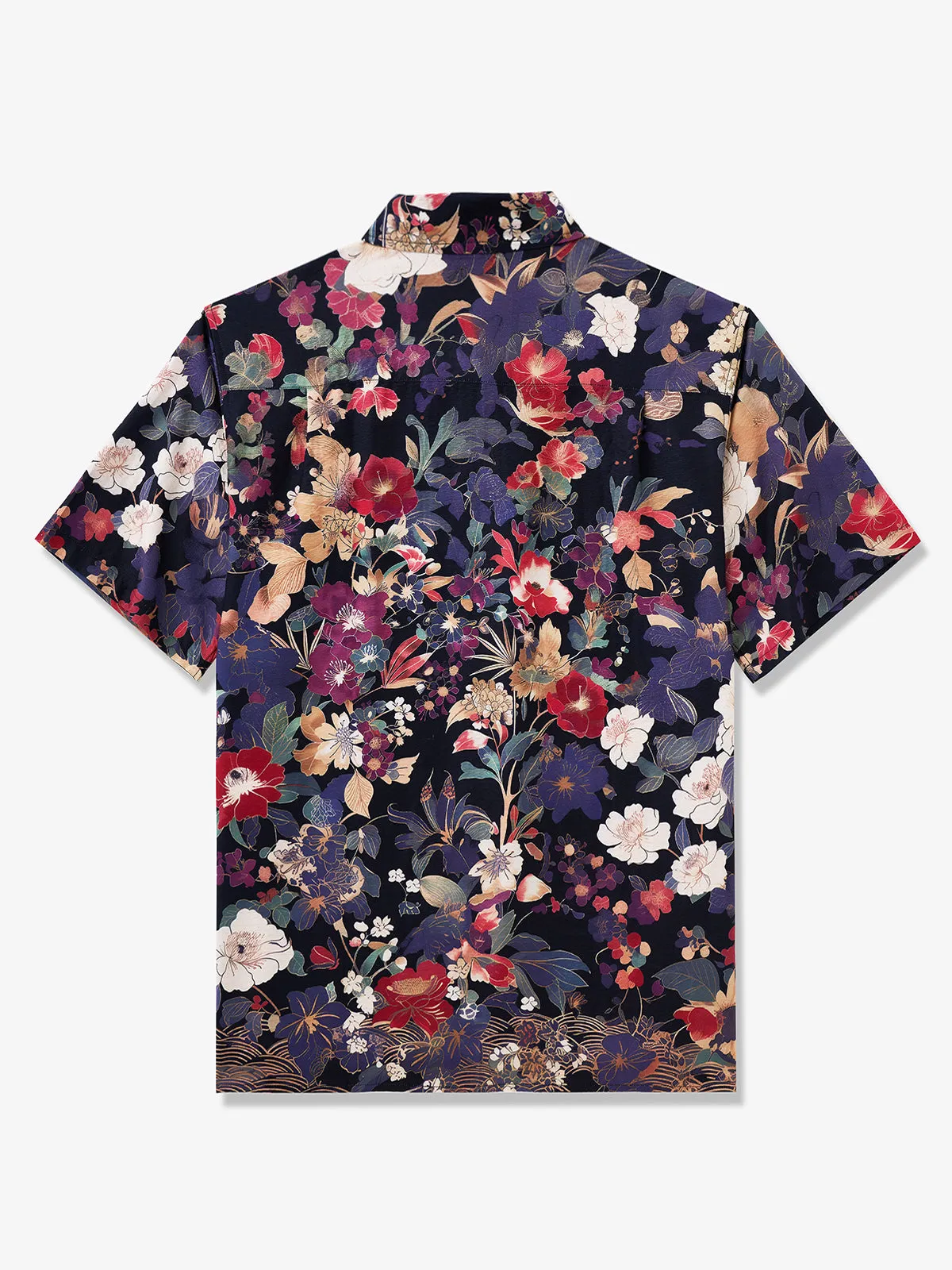 Ukiyo-Hawaiian Style Fusion Shirt