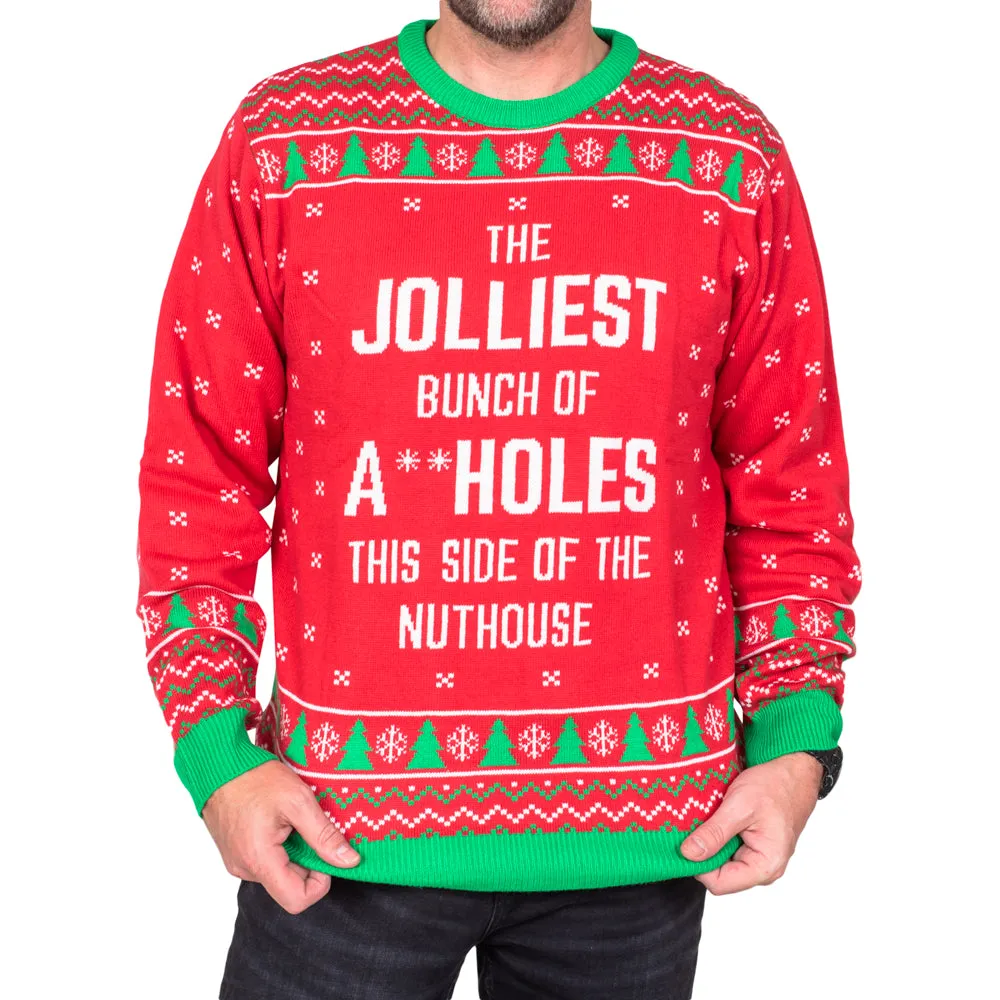 Vacation Movie The Jolliest Bunch Red Ugly Christmas Sweater