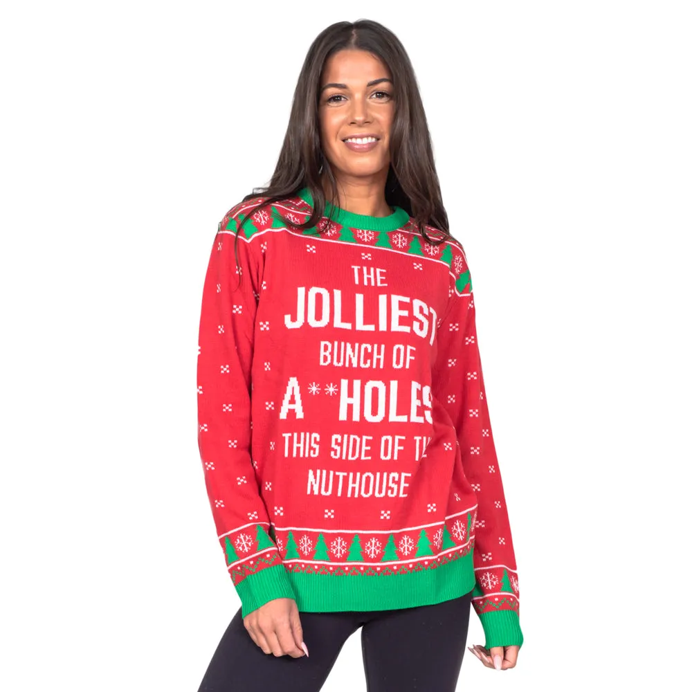 Vacation Movie The Jolliest Bunch Red Ugly Christmas Sweater